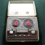 Two reel to reel players