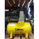 A Cosmo 1.5hp compressor.