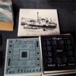 A collection of Pilkington calendar tiles and two depicting Hamworthy.