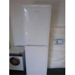 A Beko upright fridge/freezer.