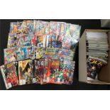 Quantity of DC Justice League comics, c.1990 onwards, includes Justice League Europe c.1989 vol.1