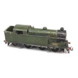 Hornby Dublo 3-rail EDL7 0-6-2 Tank Loco LNER green No.9596. G/F, fully serviced and fitted with