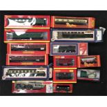 Quantity of Hornby and other rolling stock: 6 x coaches; 5 x wagons including R6432 BR Black Ballast