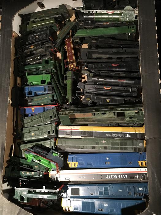 Approximately 40 locomotive bodies for spares/ repair.