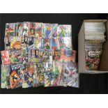 Quantity of DC Justice League Volume 2 comics issues #1-113 c.1987 onwards. Together with a