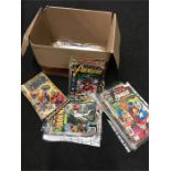 Quantity of assorted Marvel comics, includes Iron Man Vol.1 No.125 and Ant-Man Vol.1 No.47. (70