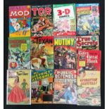 Selection of comics, c.1940's-1960's, includes: Charlton Public Defender No.12 Oct. 1957; DC Mr