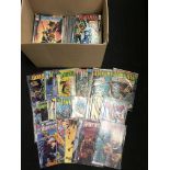 Quantity of DC Hawkman comics, together with 9 x Hawkman books. (200 approx.)