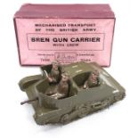 Britains No.1876 Bren Gun Carrier with Crew, comprising: Cast Track Bren Gun Carrier; Bren Gunner;