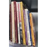 10 x London Underground and Metropolitan Line railway reference books.