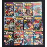 Marvel Werewolf by Night volume 1 issues #29-31, #33-37, #39-41 and #43 (UK and US issues), c.1975-