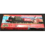 Hornby R1205 Western Freight Hauler set. Appears E and boxed.