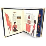 Britains Trooping The Colour Book Presentation Set, comprising: Mounted HM Queen Elizabeth; 2 x