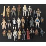 Selection of Palitoy/ Kenner Star Wars and other action figures, includes Boba Fett and C3PO. F-