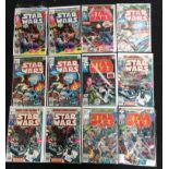 12 x Marvel Star Wars volume 1 comics, c.1977-1978: 2 x #2; 3 x #3; #4; 3 x #5; #6; 2 x #7.