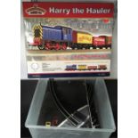 Bachmann Branch-Line Harry The Hauler electric train set. Appears G with a quantity of track.