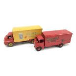 Two Dinky Supertoys promotional models: 923 Big Bedford 'Heinz' Van, with red cab and chassis,