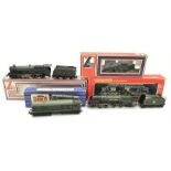 Hornby Dublo 3R L30 1000 BHP Bo-Bo diesel locomotive 'D8000', appears G in G box. Together with