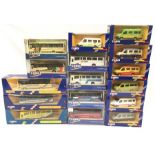 16 x Corgi bus and van models, includes C769 Plaxton Paramount Code 3 'Yellow Coaches -