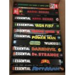 11 x Marvel Comics Essential books, includes Daredevil, Ant-Man, Marvel Horror and Iron Fist.