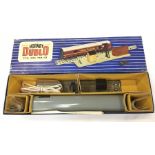 Hornby Dublo 3-rail TPO Mail Van Set, complete with switch, wiring and four mailings. VG in VG box.