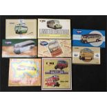 Eight Corgi diecast buses, includes #97198 The Southdown Guy Arab. Appear E-M and boxed.