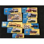 Ten Corgi Classics commercial diecast models, includes #09802 August 1995- a milestone in the