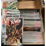 Quantity of Marvel and DC comics, includes 54 x Marvel Legends Collectors Edition. (135 approx.)