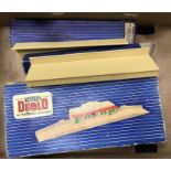 Hornby Dublo D1 Through Station (VG in G box) together with 2 x #32172 Platform Extension with Wall,