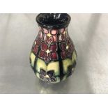 Moorcroft vase 5.5 inches high. Impressed mark to base.