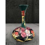 A Moorcroft bulb shaped vase, 9.5” high by Rachel Bishop, circa 2006.