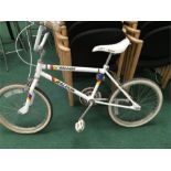 A 1985 mk2 old school Raleigh burner bmx.