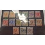 Cyprus. 1912 - 15. S.G. 74 - 84. Complete Mounted Mint Set including Shades. CAT. £350+.