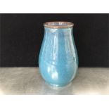 Carter Stabler Adams Ltd Poole Chinese Blue Vase c1926.