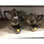 PLATED TEA/COFFEE POT,