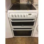 CREDA HOTPOINT HALOGEN HOB COOKER - WARRANTED UNTIL 12 NOON TUESDAY FOLLOWING THE ABOVE SALE