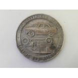 A commemorative medal celebrating the golden jubilee of the Austin motor car, 1905-1955, 2½"