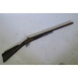 A reproduction percussion cap shotgun, 41" long