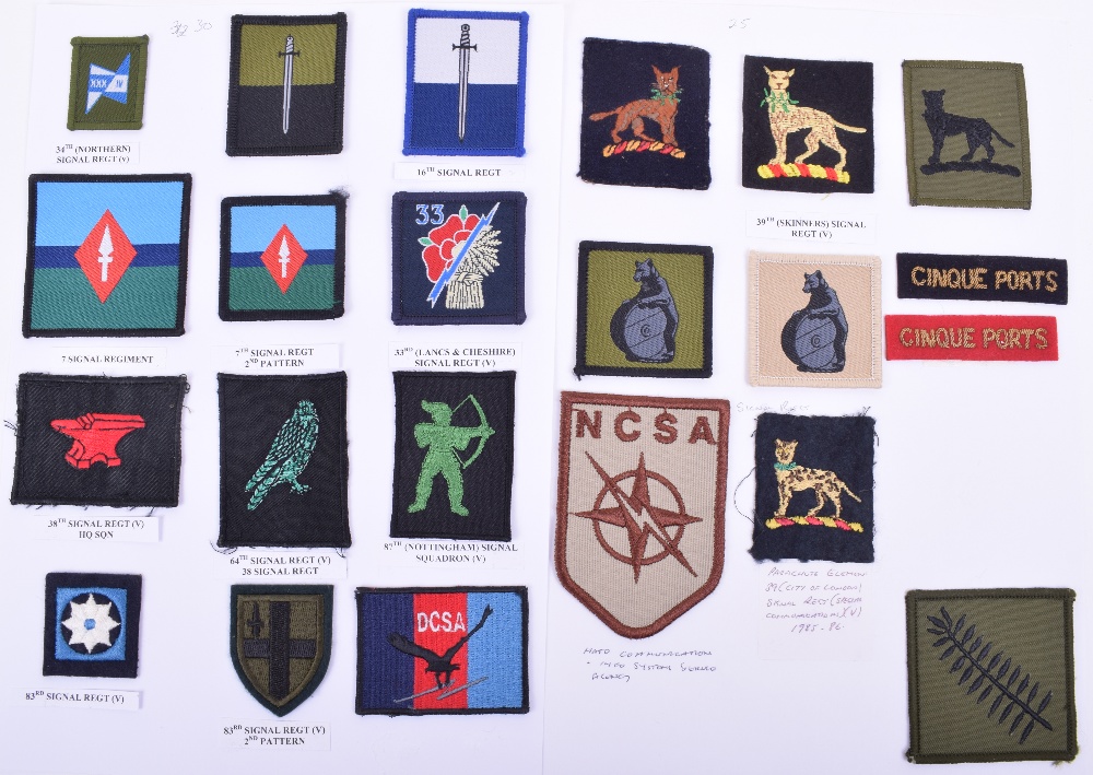 Large Quantity of Modern British Armed Forces TRF Patches - Image 6 of 7