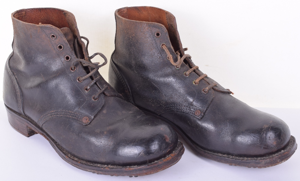 Great War Period Ankle Boots - Image 2 of 4