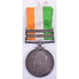 Edward VII Kings South Africa Medal Kings Royal Rifle Corps