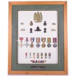 Royal Artillery Order of the British Empire and Military Cross Medal Group of Seven