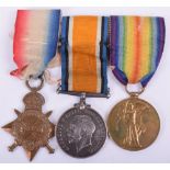 WW1 1914-15 Star Medal Trio Royal Fusiliers