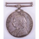 Queen Victoria Volunteer Force Long Service Medal North Staffordshire Regiment