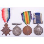 WW1 Royal Navy Trio & Naval Long Service Good Conduct Medal Group