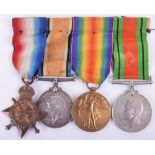 WW1 Border Regiment Medal Group of Four