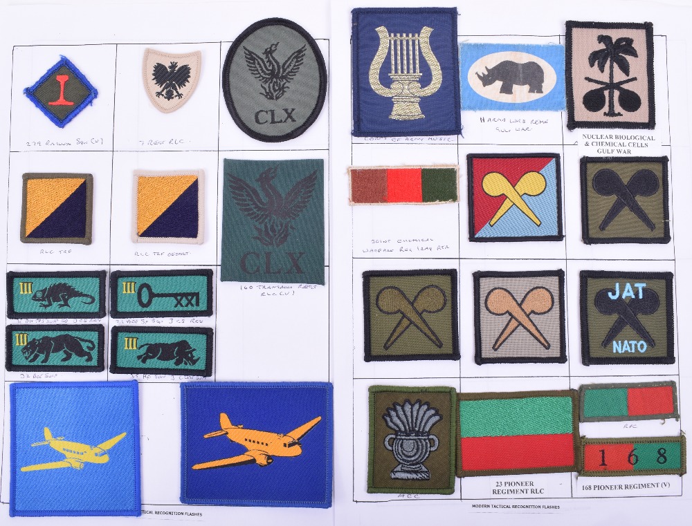 Large Quantity of Modern British Armed Forces TRF Patches - Image 7 of 7