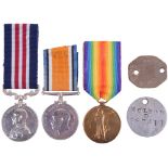 WW1 28th Battalion (Saskatchewan Regiment) Canadian Expeditionary Force Military Medal (M.M) Group o