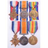 Great War Medals of the Farquhar Brothers, One of Which was Killed in Action at Gallipoli with the 1