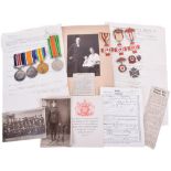 WW1 100th Heavy Artillery Group Royal Garrison Artillery Military Medal (M.M) Group of Three, Awarde